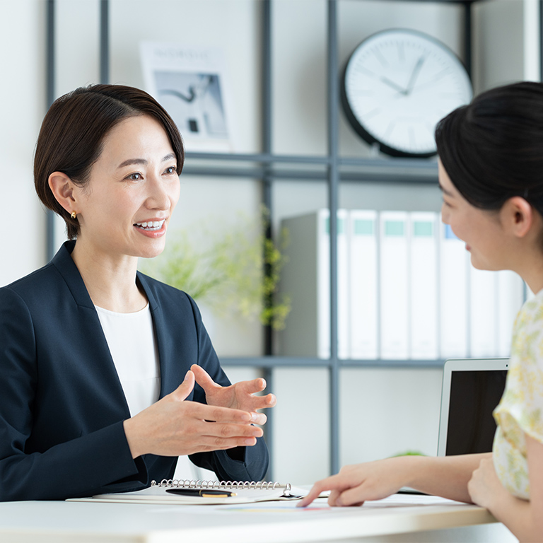 キャリアプランの相談に乗ってくれる